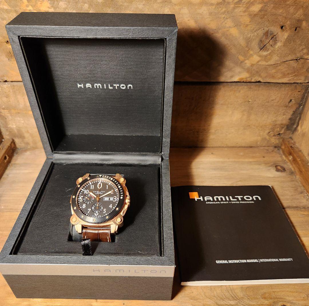 定価31万　ハミルトン　カーキ　ビロウゼロ　自動巻き　腕時計　khaki