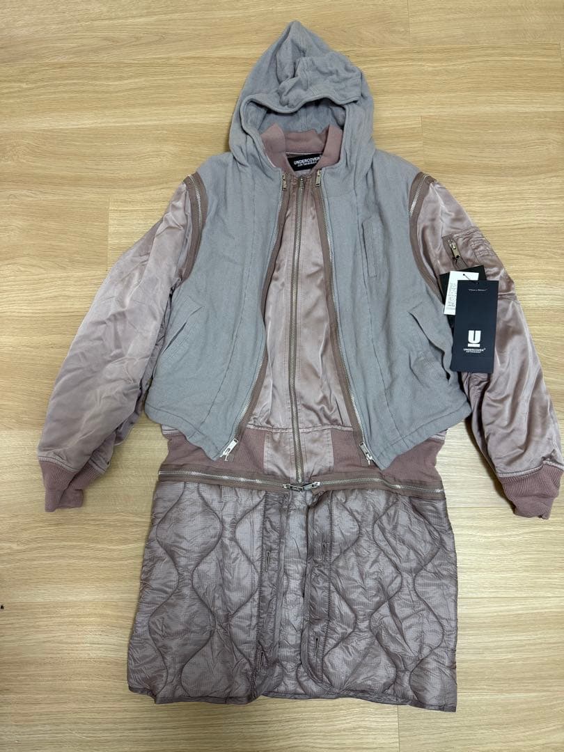 UNDERCOVER アンダーカバー 21AW レイヤードジップブルゾン