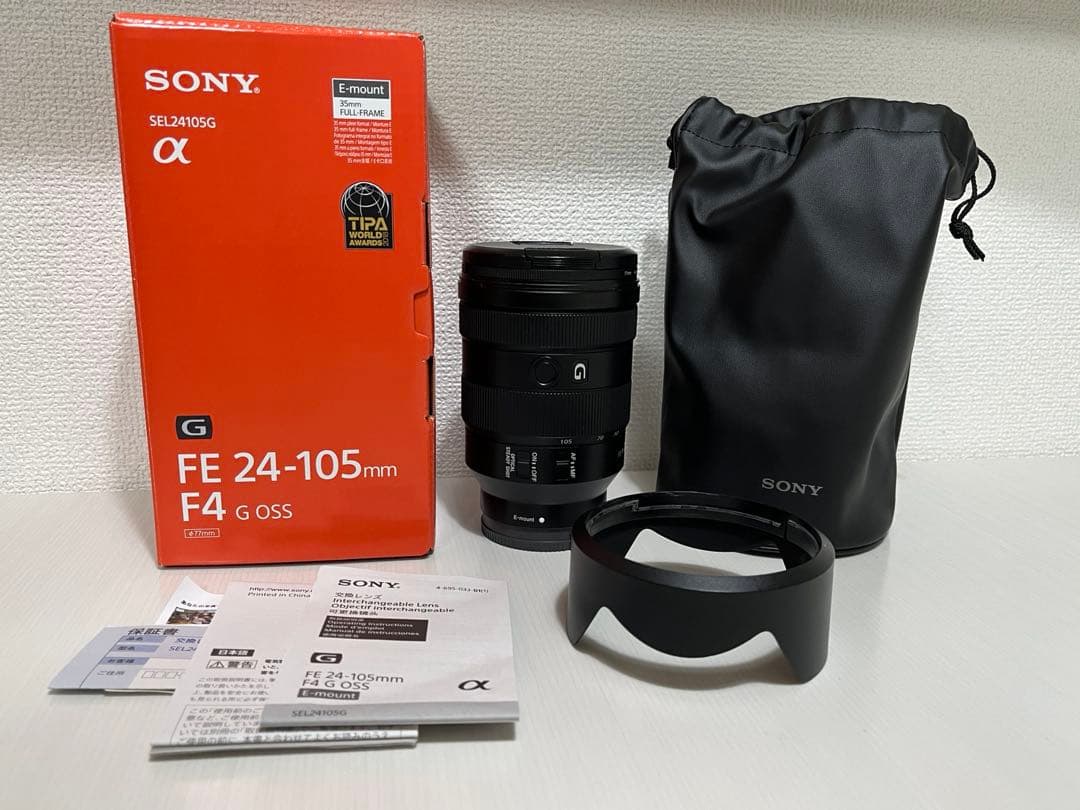 【状態良好・付属品完備】SONY FE 24-105mm F4 G OSS