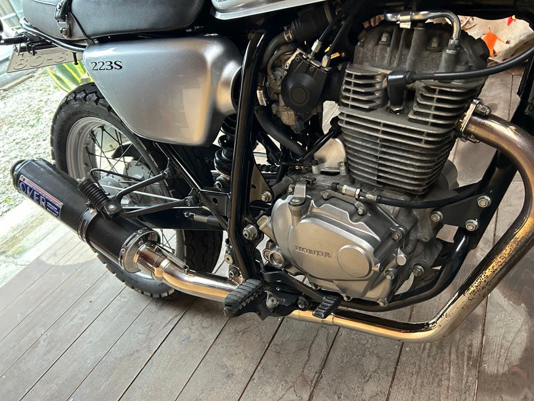 坂*正様 ftr223、cb223s.OVER カーボンコンプリートマフラー