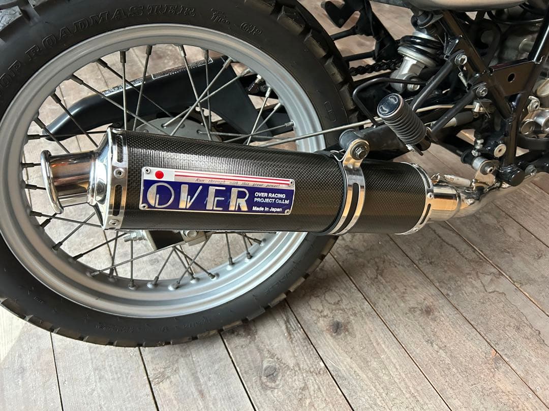 坂*正様 ftr223、cb223s.OVER カーボンコンプリートマフラー
