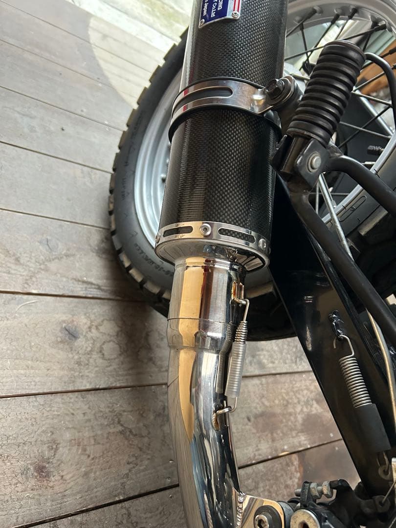 坂*正様 ftr223、cb223s.OVER カーボンコンプリートマフラー