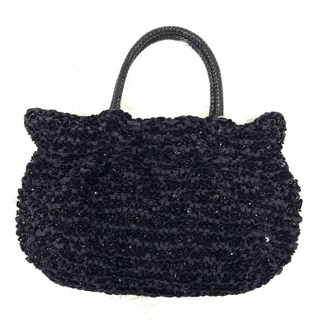 【美品】ANTEPRIMA アンテプリマ チェーンショルダー ブラック　2WAY