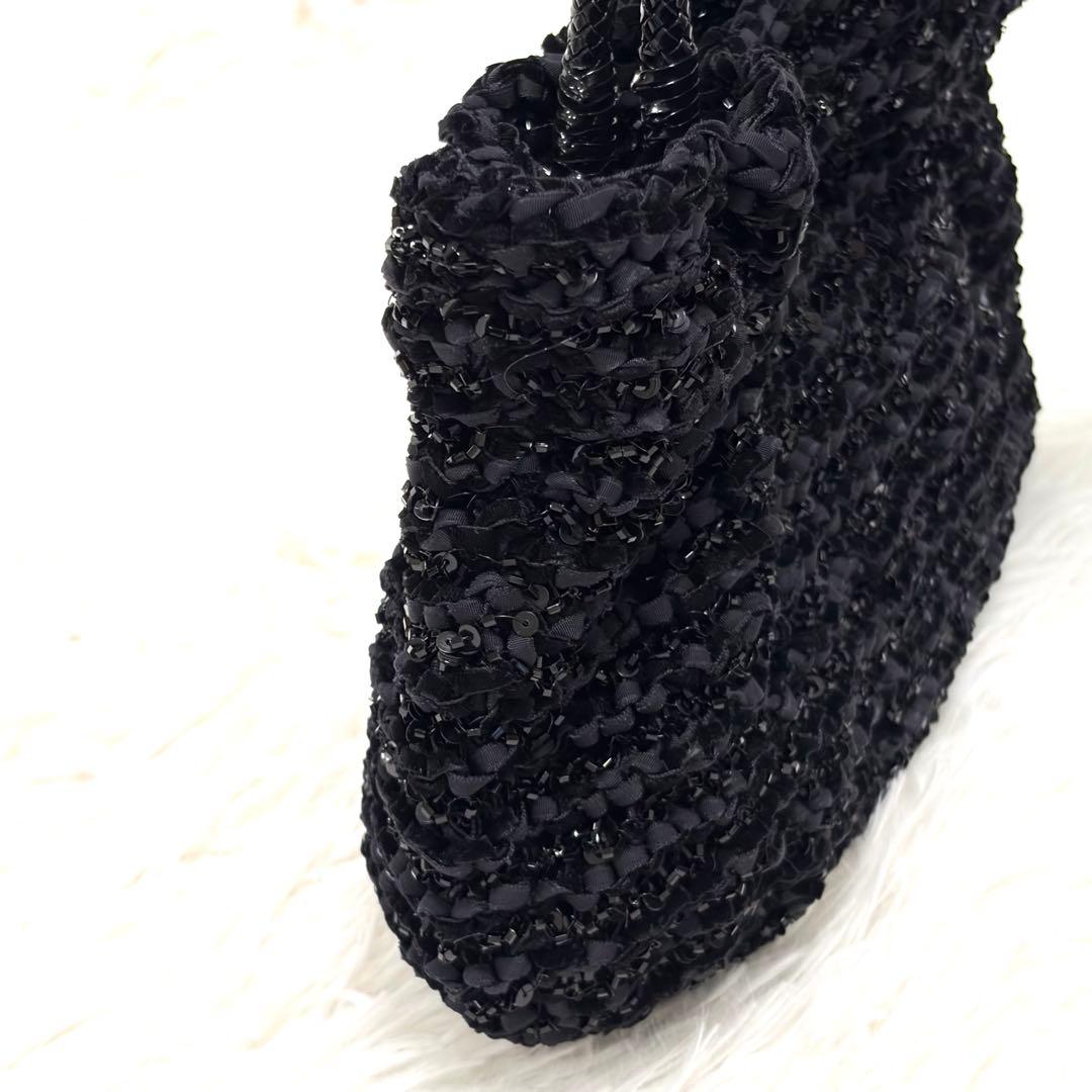 【美品】ANTEPRIMA アンテプリマ チェーンショルダー ブラック　2WAY