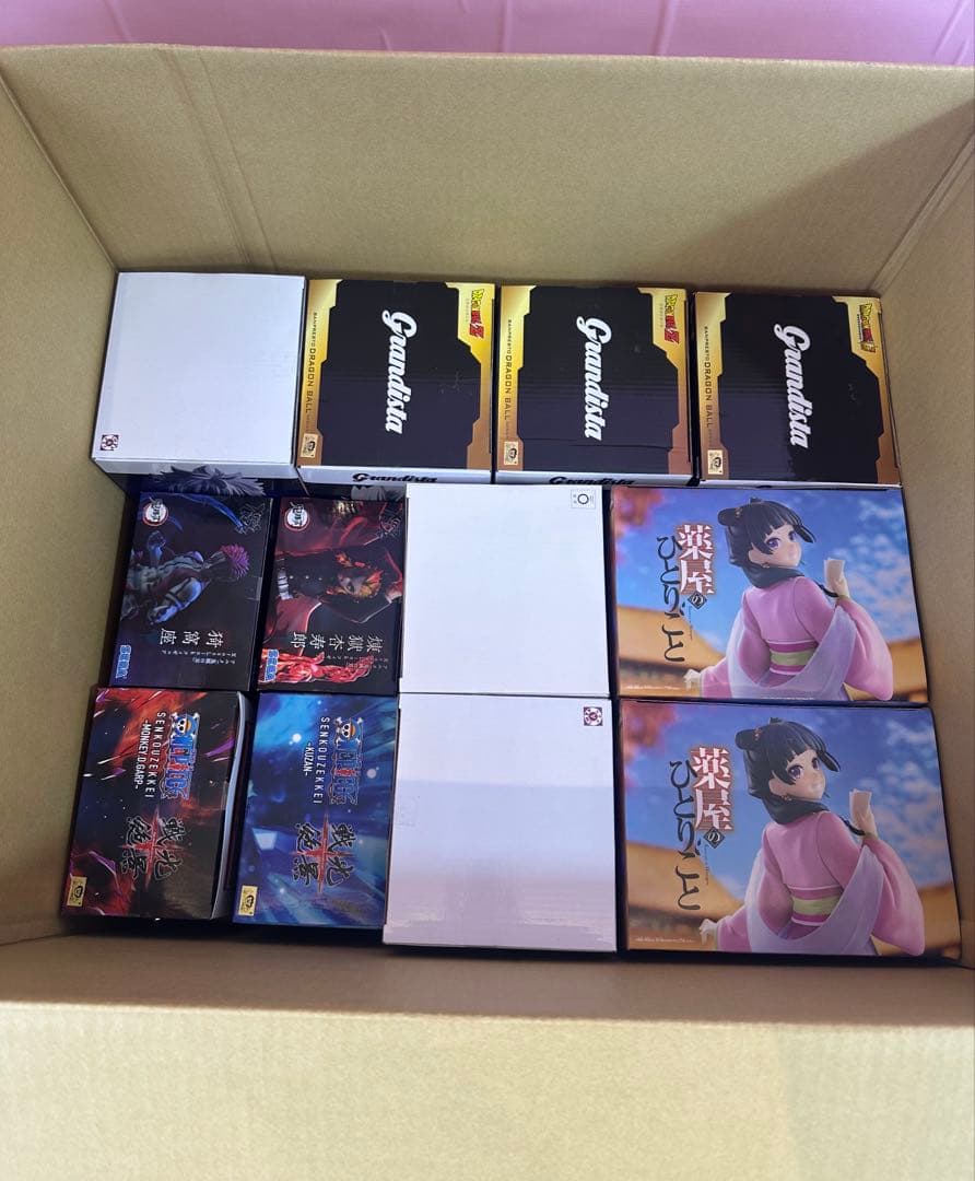 鬼滅の刃 薬屋のひとりごと ワンピース ドラゴンボール プライズ品フィギュア