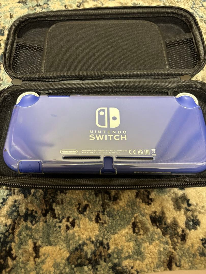 Nintendo Switch Lite ブルー ケース付き