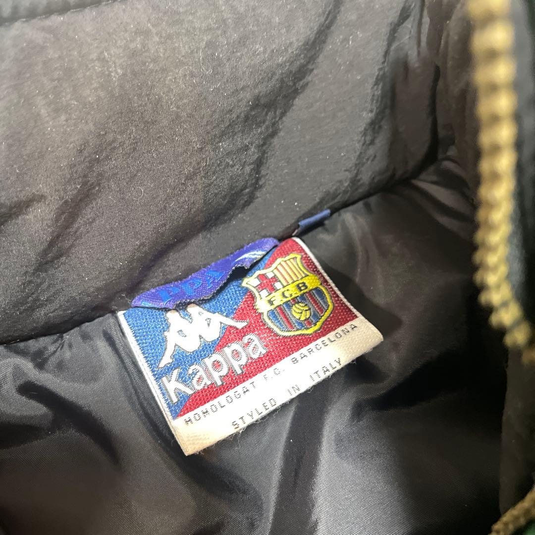 激レア FCバルセロナ kappa ダウンジャケット XL アウター バルサ