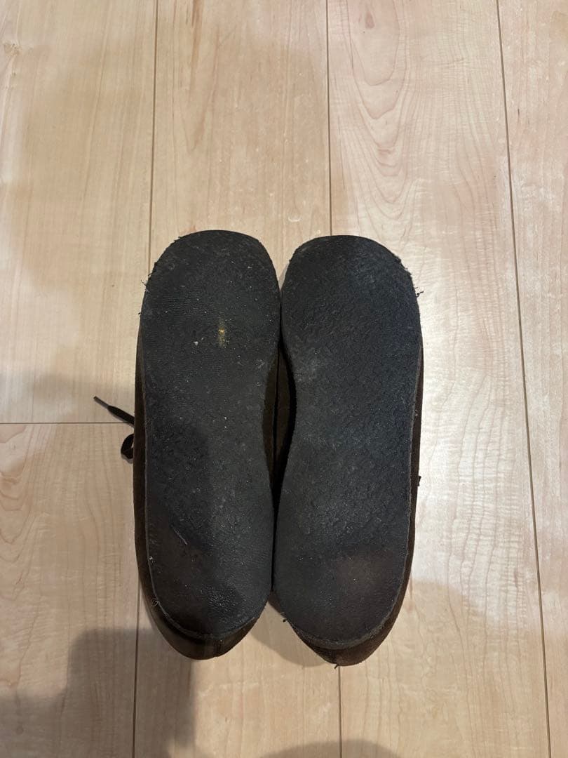 CLARKS ワラビー ミッドカット ダークブラウン 28cm visvim