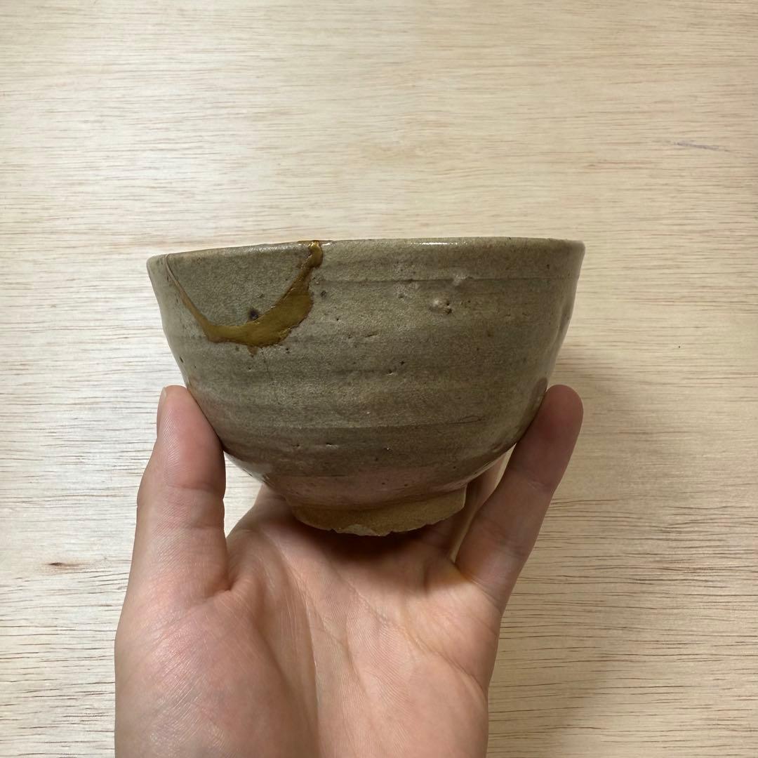 古唐津 無地唐津 茶碗 道園窯 桃山時代 江戸時代 金継ぎ 初期伊万里 古美術