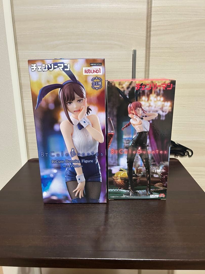 【未開封】チェンソーマン BiCute Bunnies マキマ、コベニフィギュア