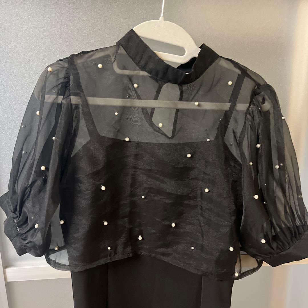 Darich パールデザインイレヘムマーメイドドレス