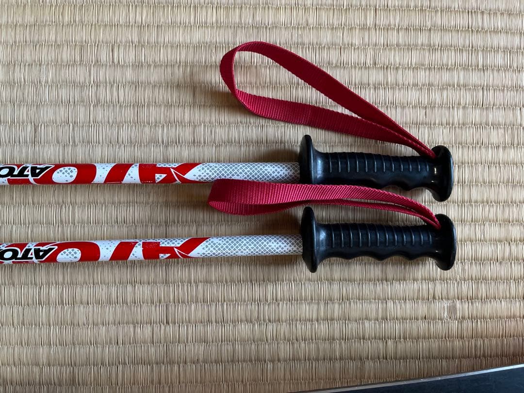 ATOMIC REDSTAR スキー板 子供用　110cm ストック付