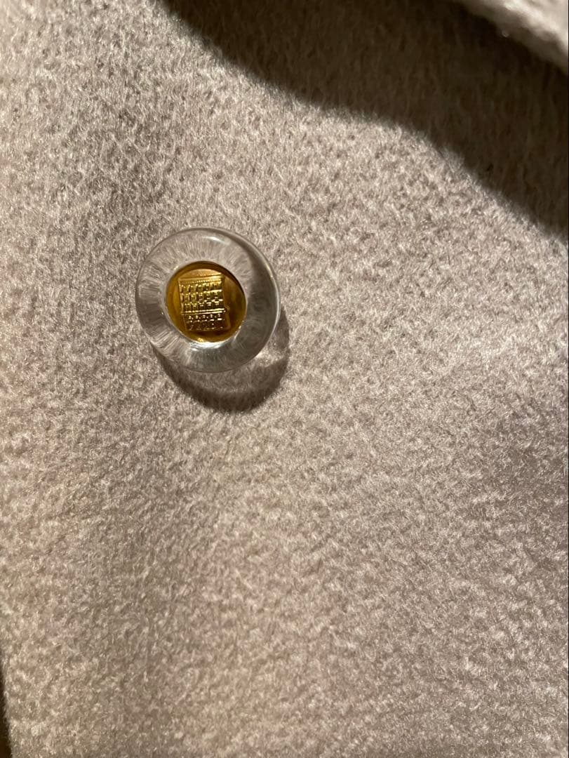 FENDI カシミア100%ベージュ トレンチコート