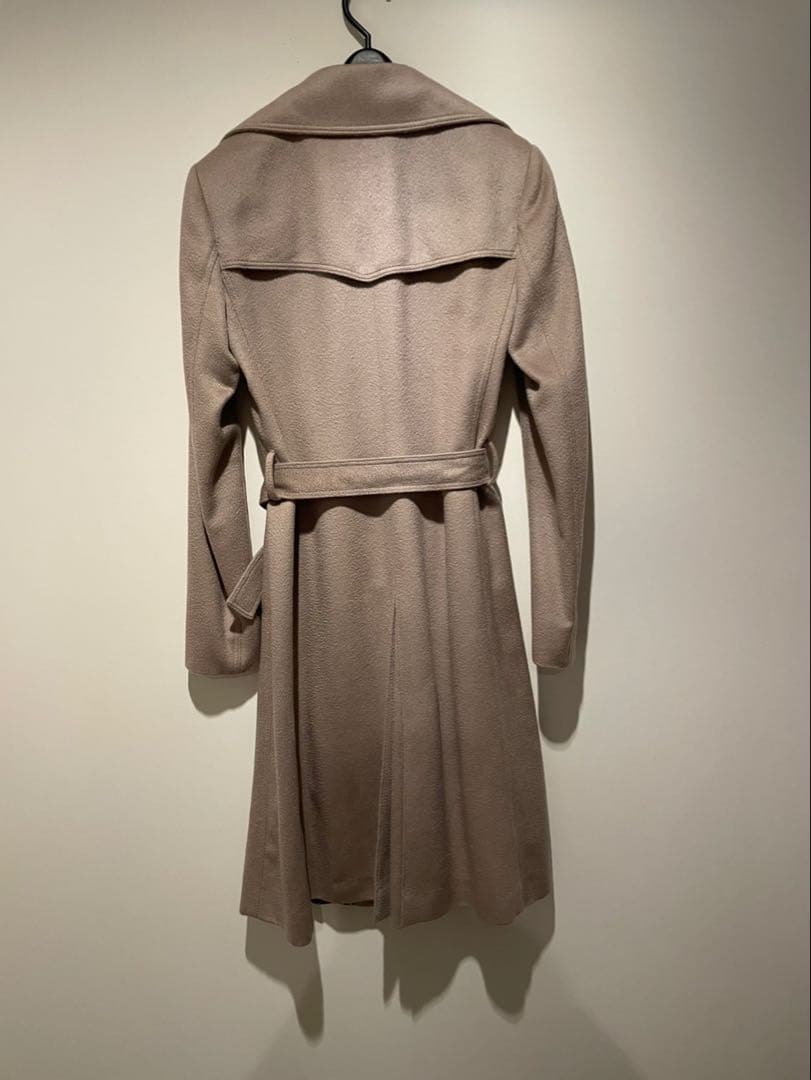 FENDI カシミア100%ベージュ トレンチコート