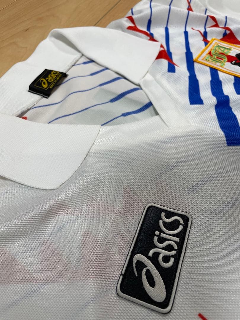 日本代表ユニフォーム 1993-94年 アメリカＷ杯予選 ラモス瑠偉 #10 Ｏ