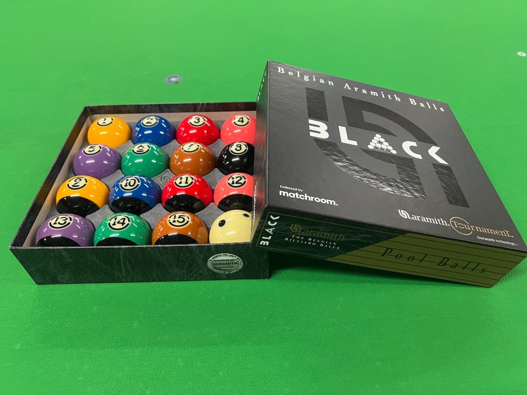 Belgian Aramith Balls BLACK アラミスブラック
