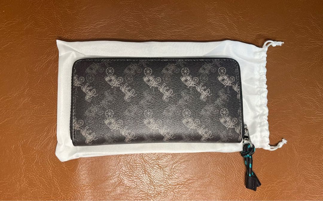 COACH 馬車柄 ペイントデザイン 長財布