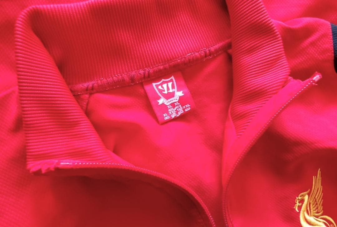 リバプールFC warrior トレーニングウェア ハーフジップ