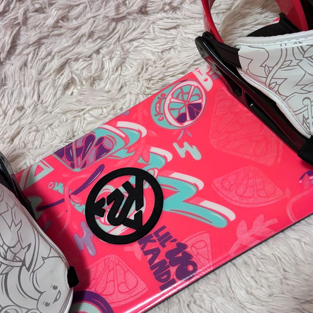 K2 Lil Kandi スノーボード110㌢&ブーツ20㌢セット　キッズ用