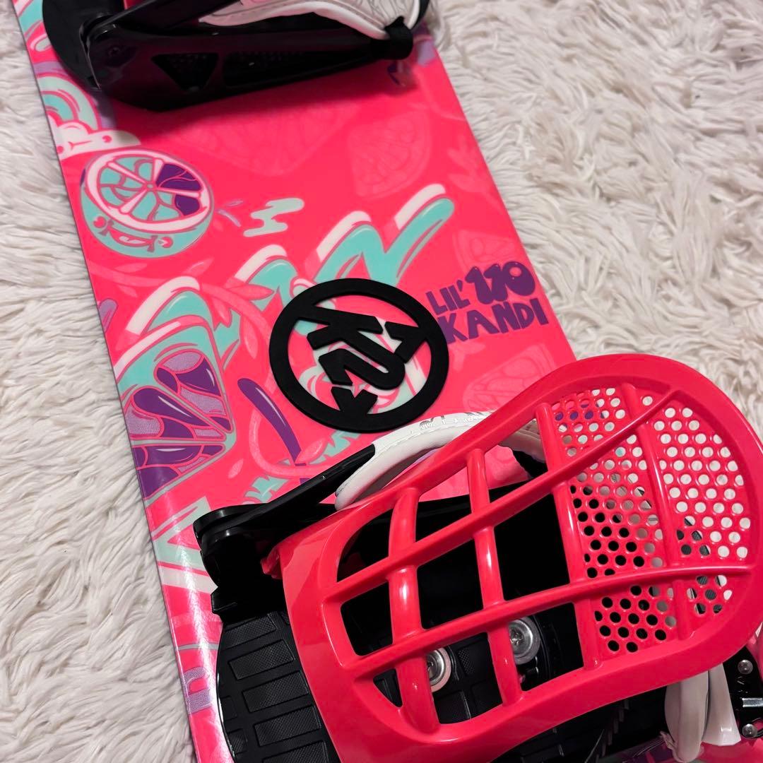 K2 Lil Kandi スノーボード110㌢&ブーツ20㌢セット　キッズ用