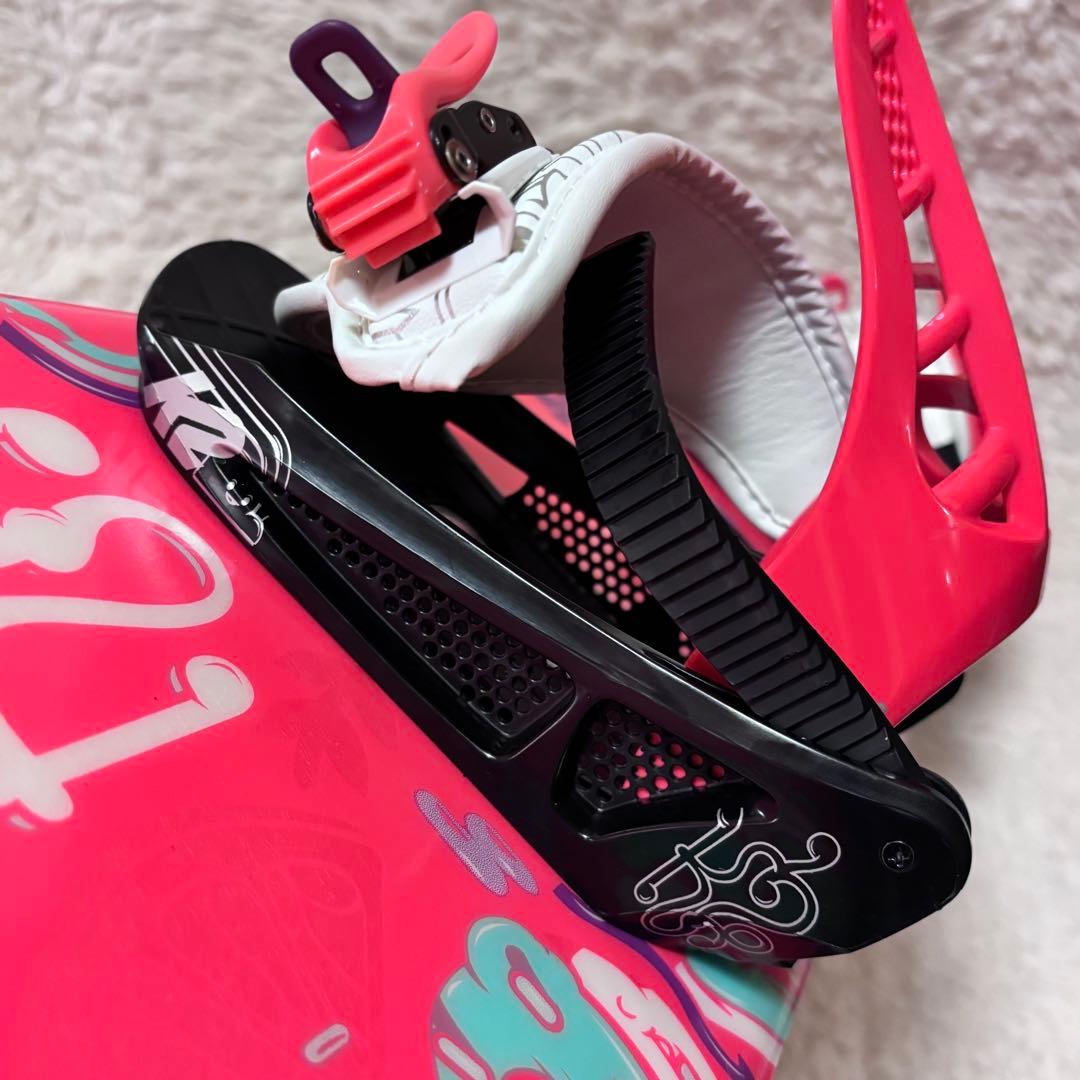 K2 Lil Kandi スノーボード110㌢&ブーツ20㌢セット　キッズ用