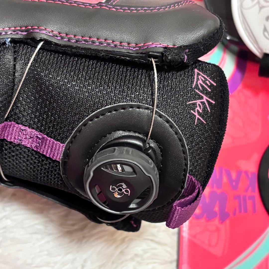 K2 Lil Kandi スノーボード110㌢&ブーツ20㌢セット　キッズ用