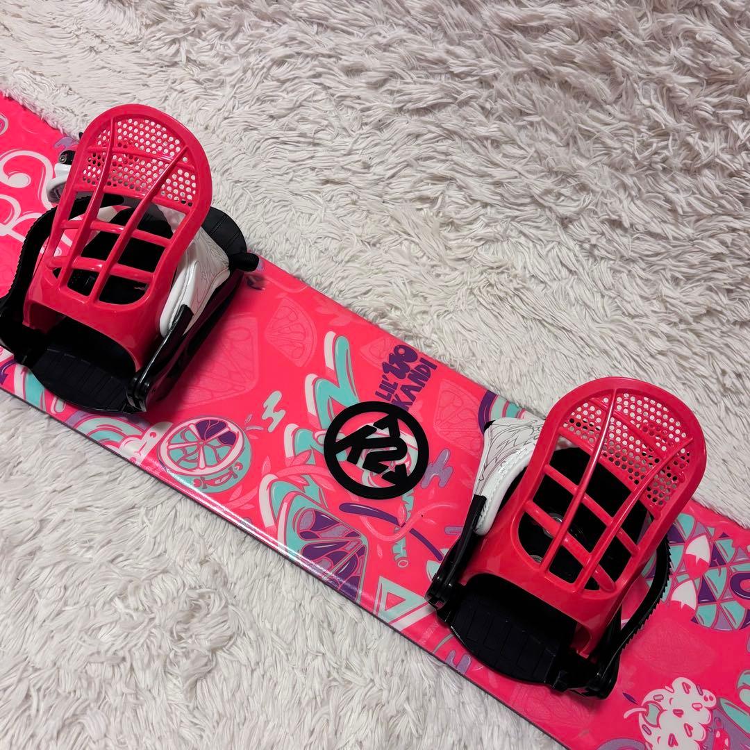 K2 Lil Kandi スノーボード110㌢&ブーツ20㌢セット　キッズ用
