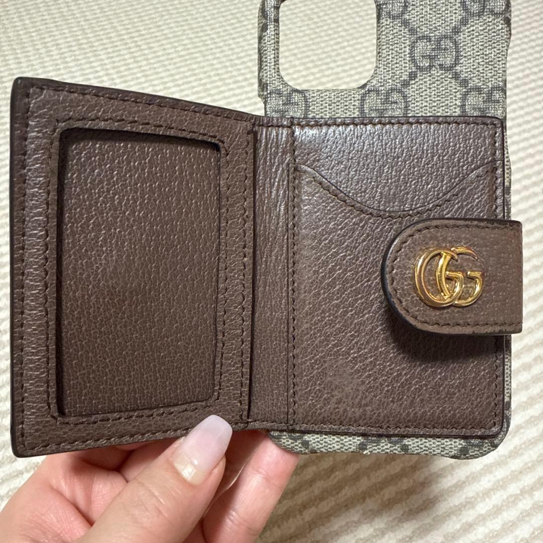 GUCCI GGキャンバス iPhone12ケース