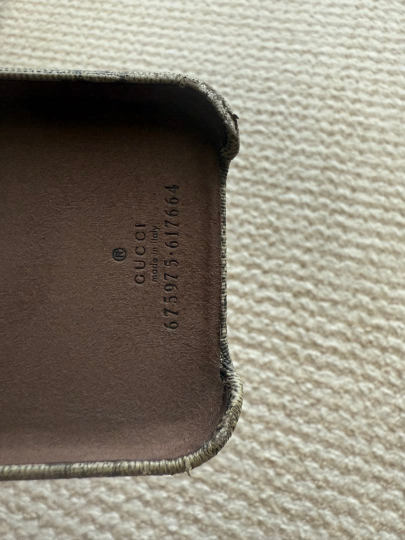 GUCCI GGキャンバス iPhone12ケース