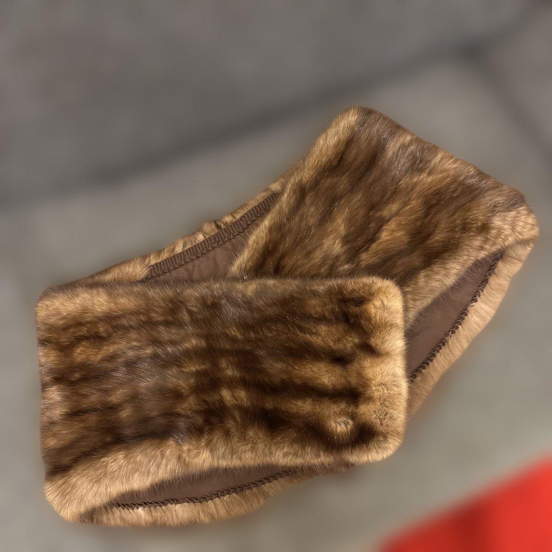 新品⭐️未使用⭐️リアルファー　ショール　ミンク　着物　和装　成人式にも