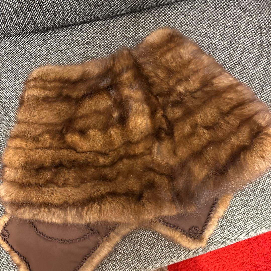 新品⭐️未使用⭐️リアルファー　ショール　ミンク　着物　和装　成人式にも