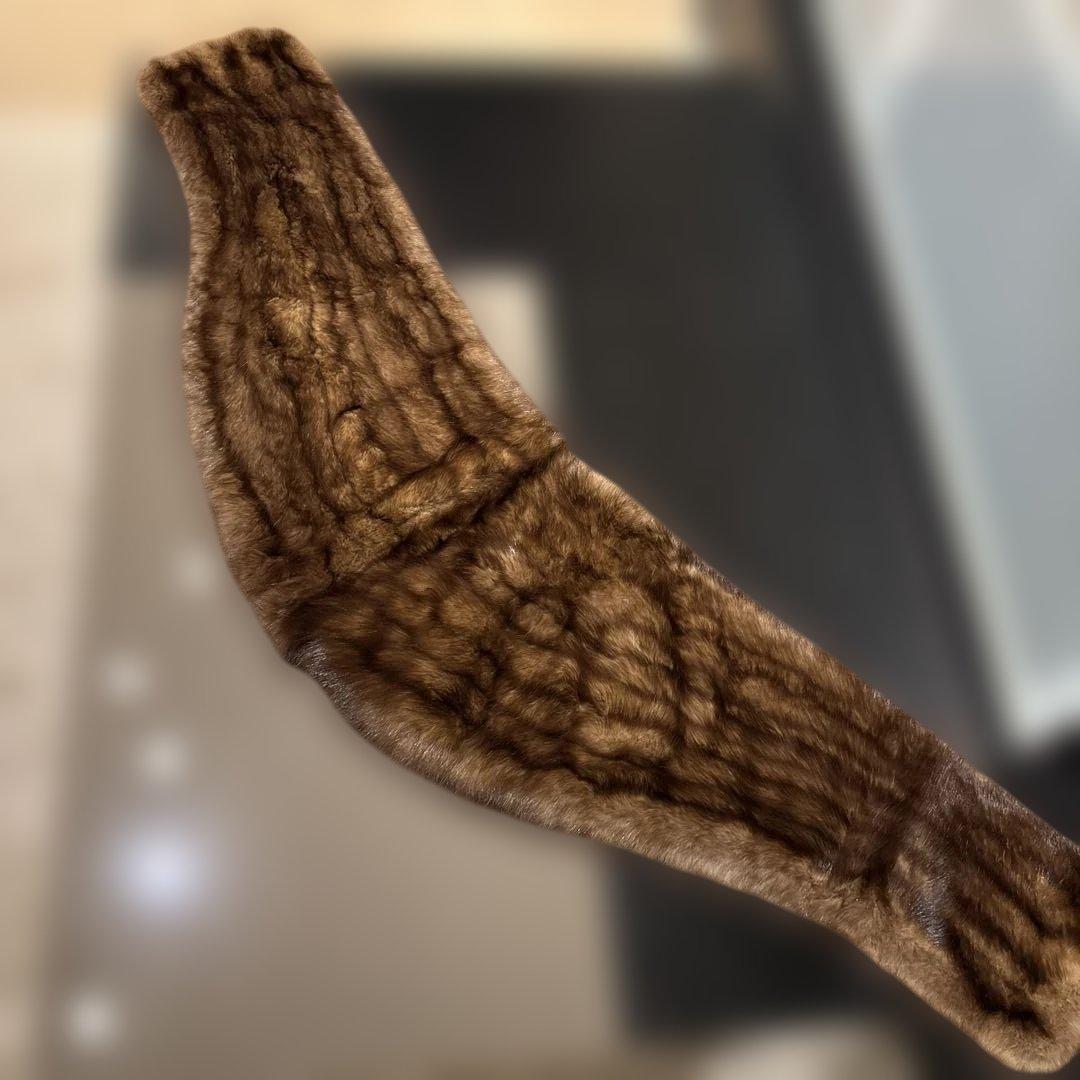 新品⭐️未使用⭐️リアルファー　ショール　ミンク　着物　和装　成人式にも