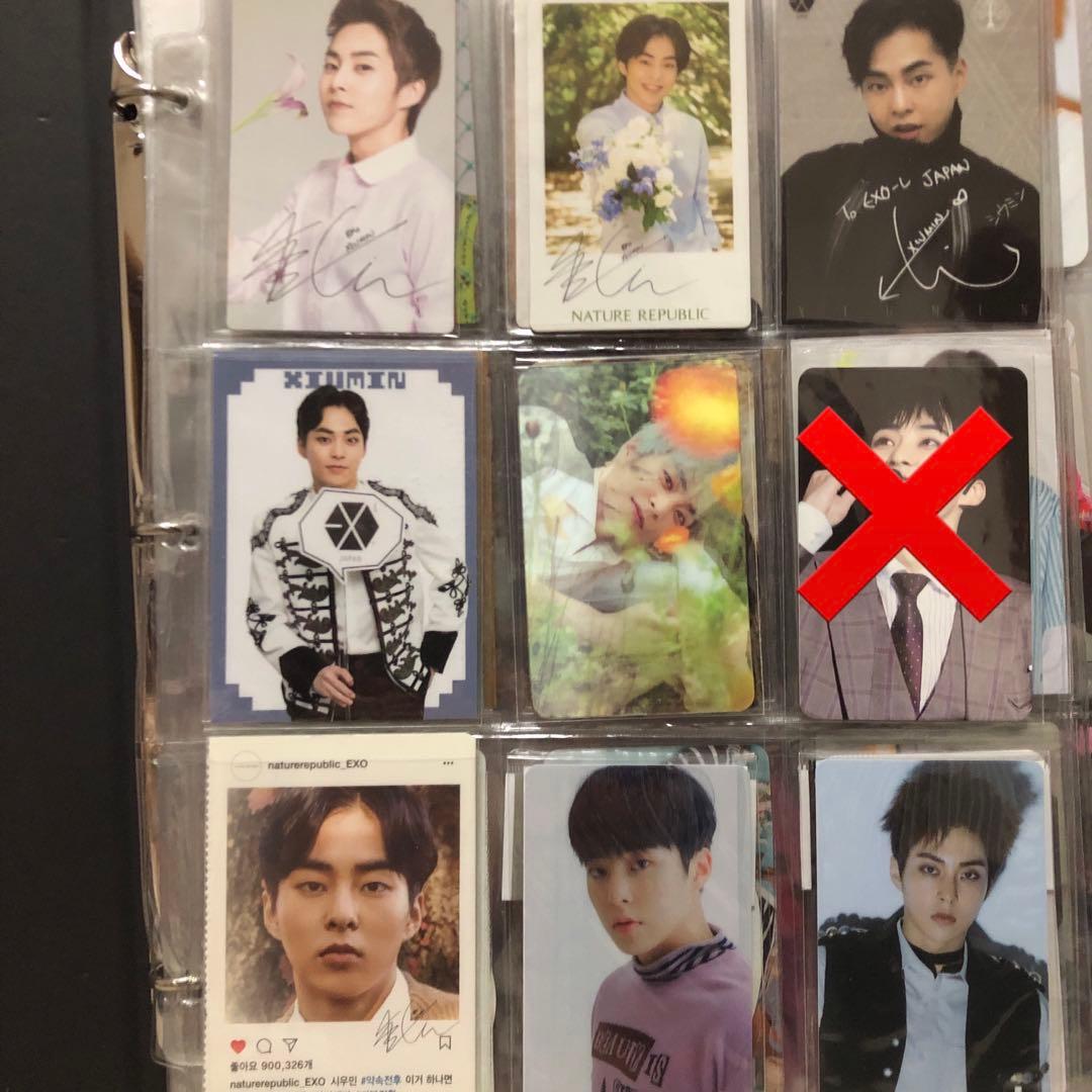 EXO シウミン トレカ cashbee セット ①