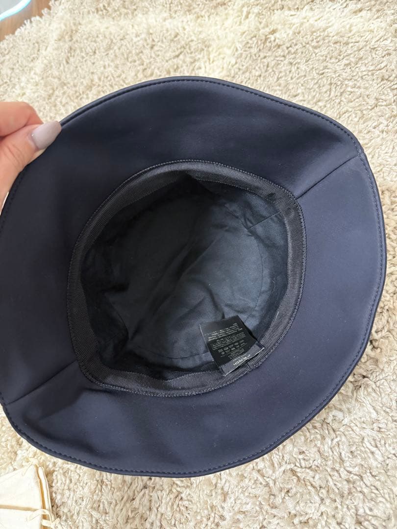 FENDI ブラック バケットハット 59cm