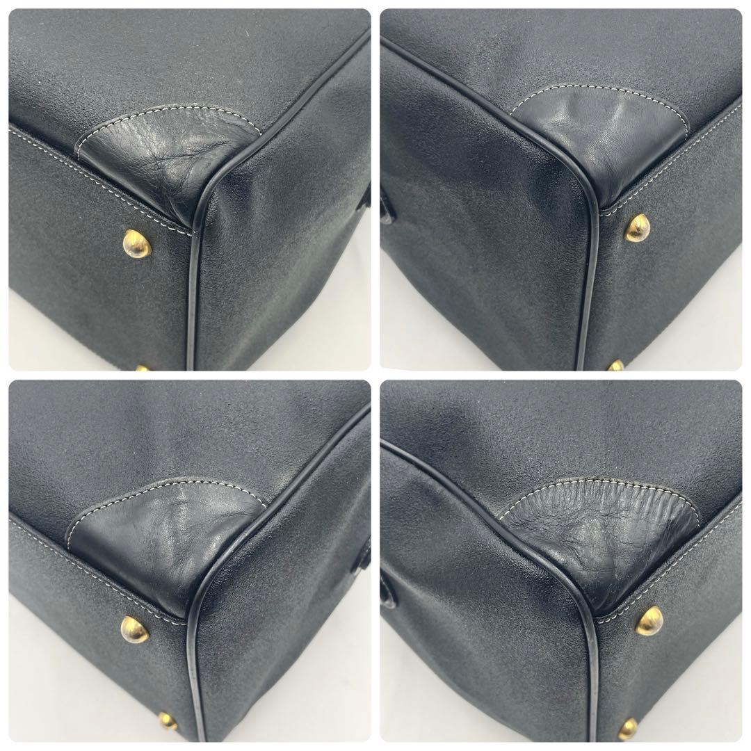 バーバリーゴルフ ボストンバッグ ノバチェック 2way 大容量 ブラック