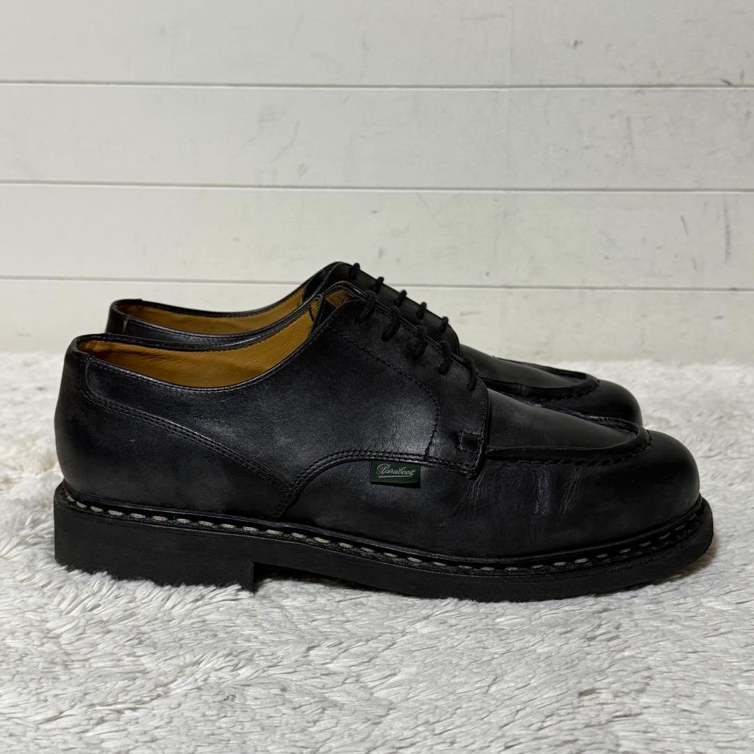 ⭐️未使用級⭐️　パラブーツ　CHAMBORD　ビジネスシューズ　ブラック　ブルーム