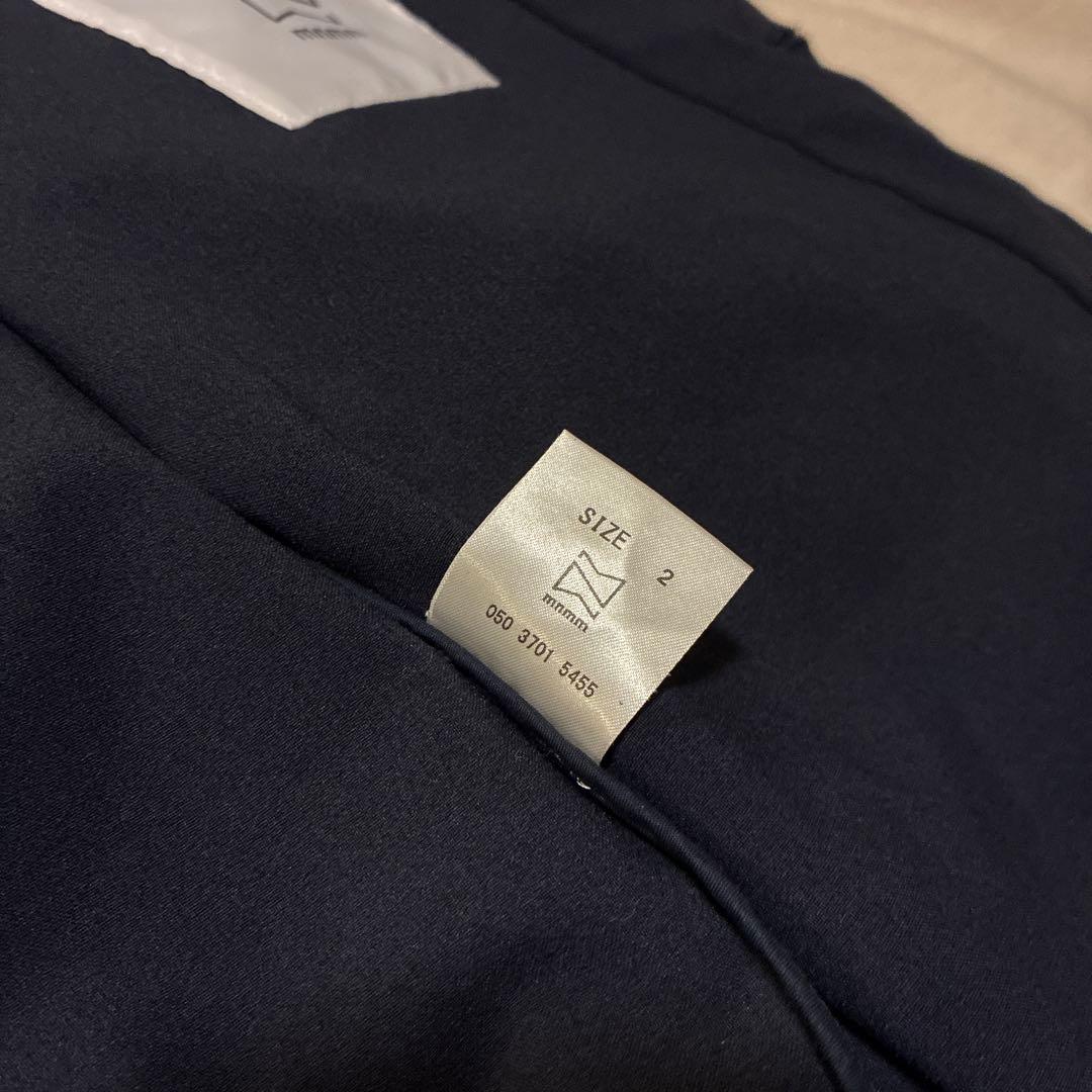 MNMM I/O 2B JACKET ネイビー　サイズ2 ミニマリスト