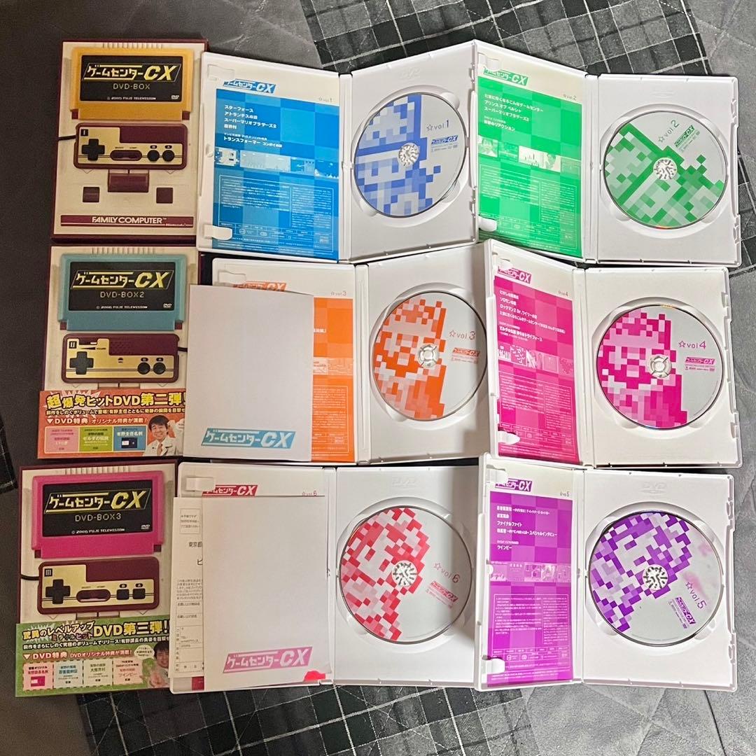 ゲームセンターCX DVD box 1〜13,15周年感謝祭セット　有野課長