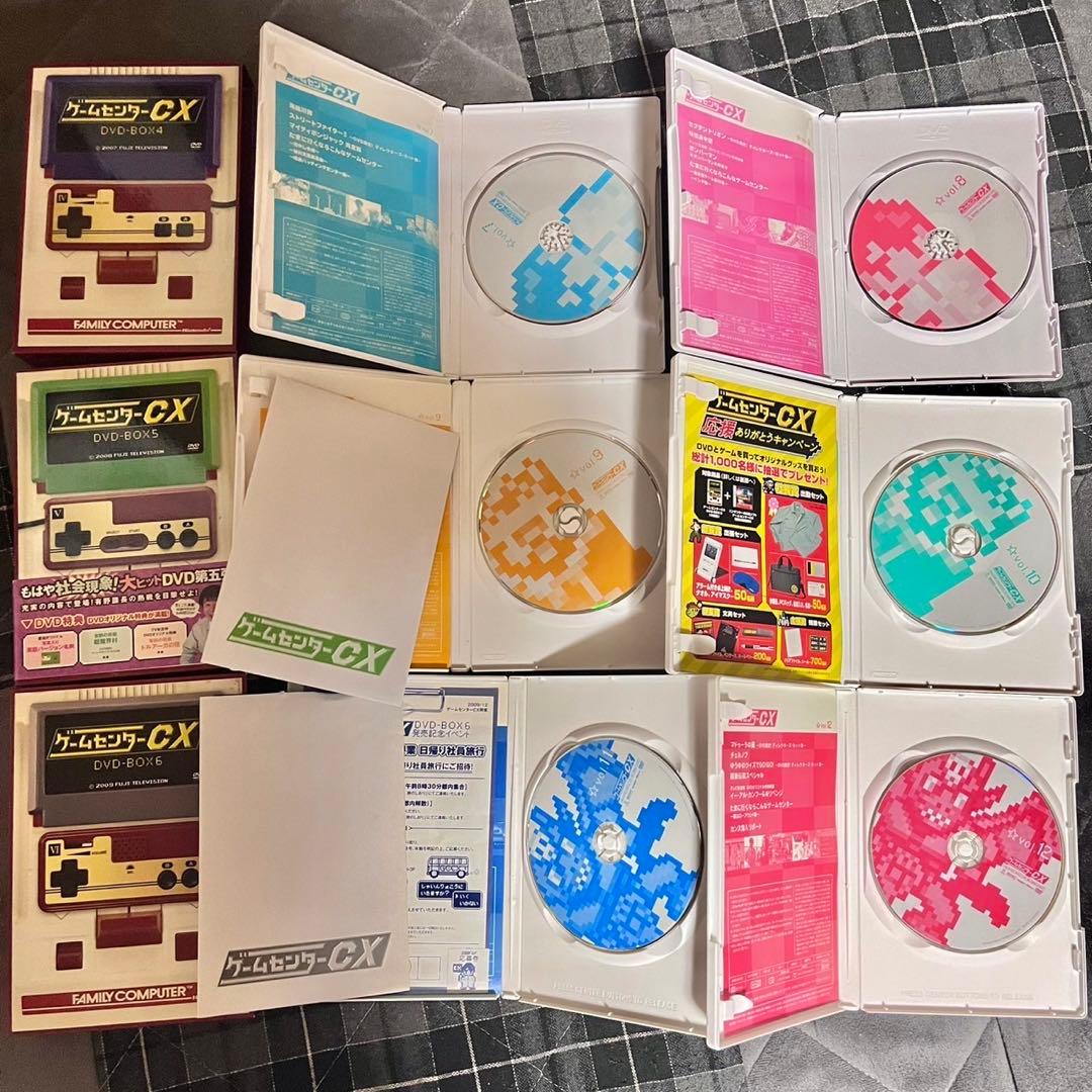 ゲームセンターCX DVD box 1〜13,15周年感謝祭セット　有野課長
