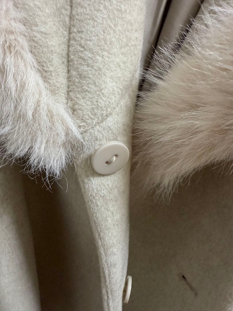 Darich ウエストベルトプリンセスラインコート BEG