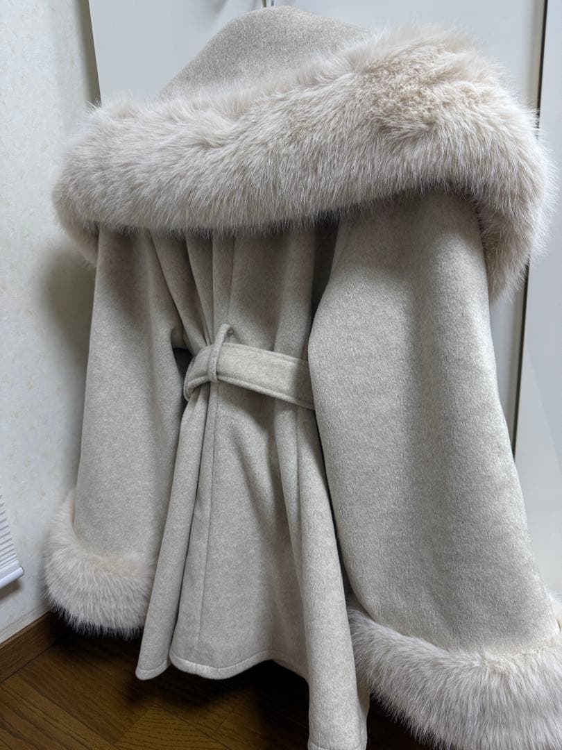 Darich ウエストベルトプリンセスラインコート BEG