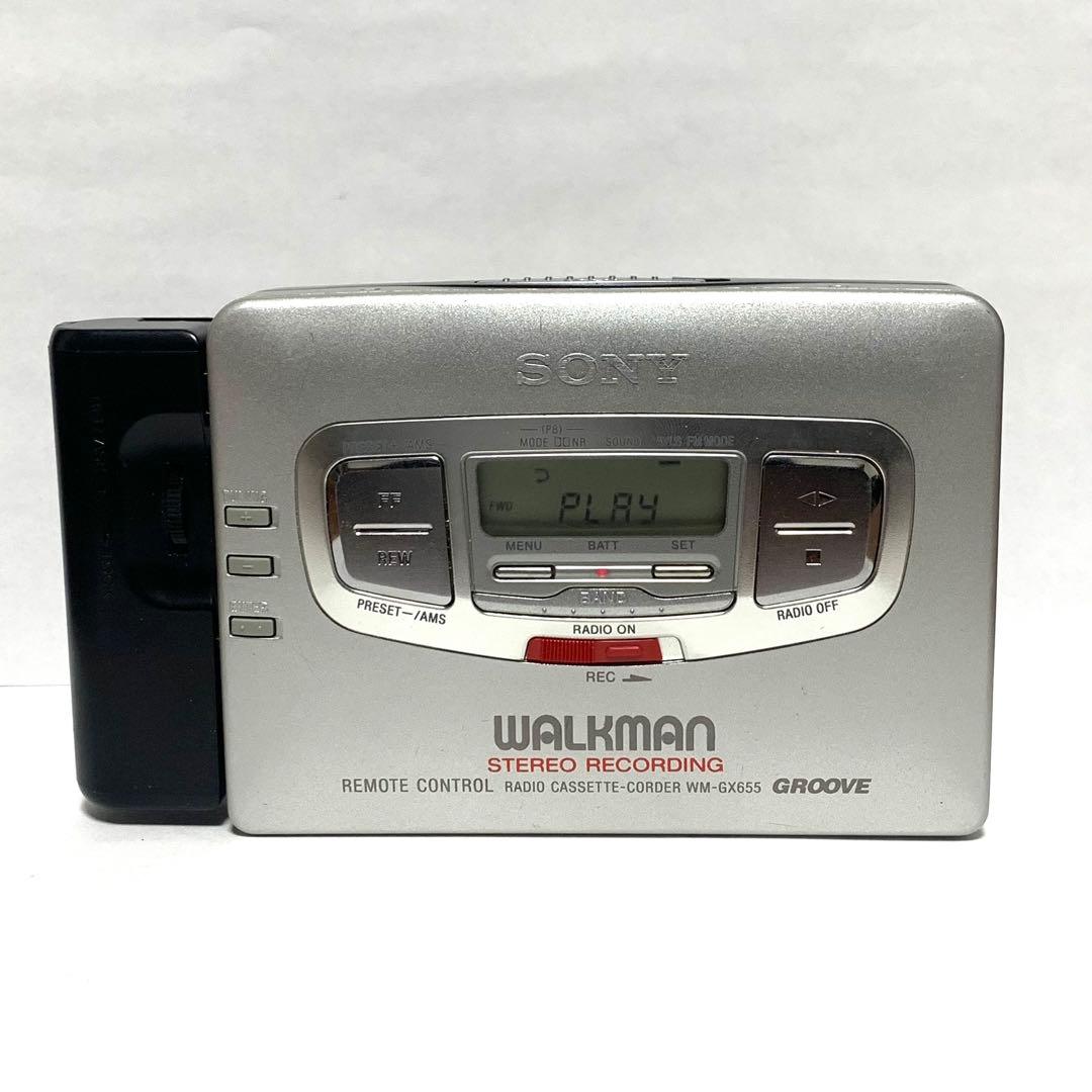 【整備品】SONY WALKMAN カセットウォークマン WM-GX655