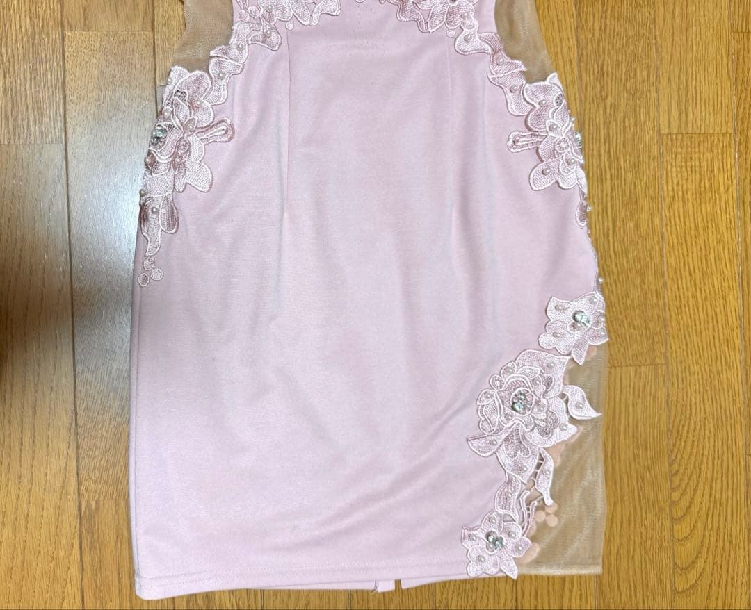 AngelR エンジェルアール Mサイズ ピンク ミニドレス キャバドレス