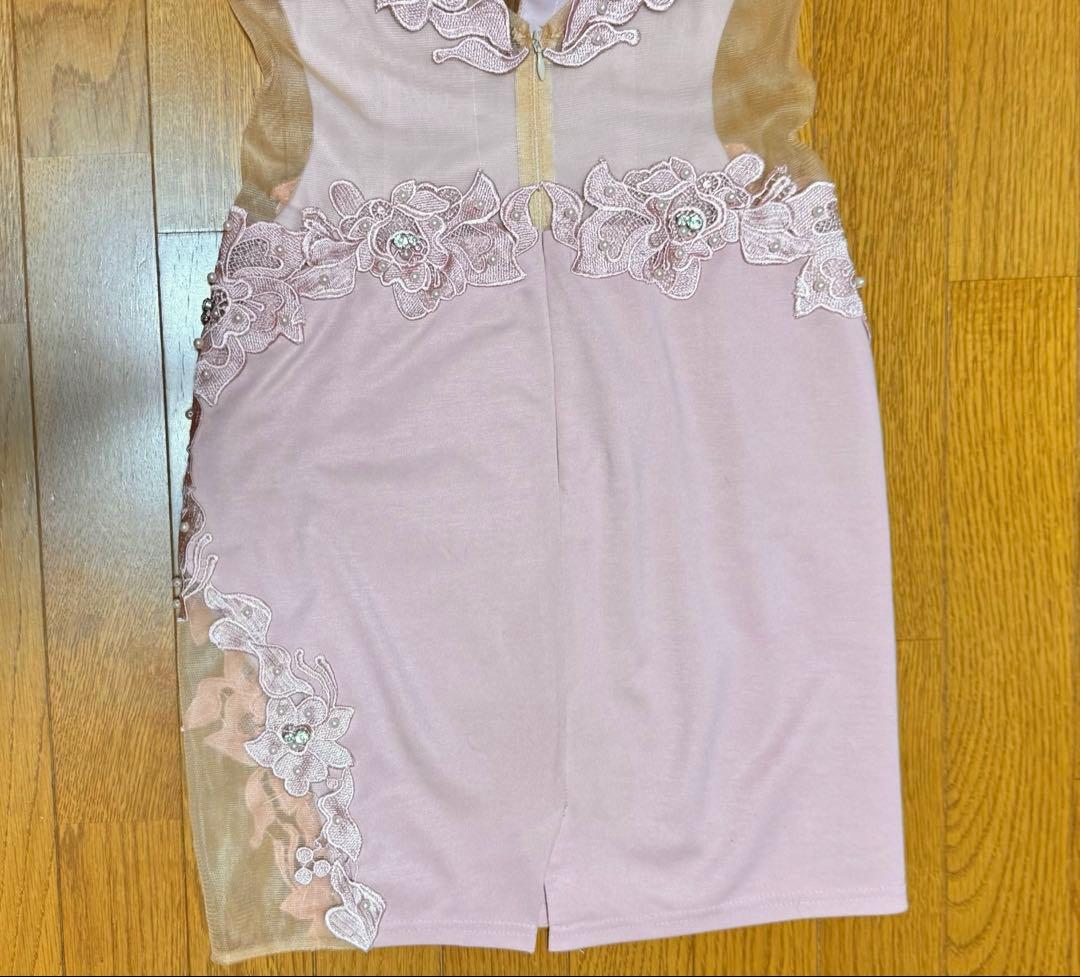 AngelR エンジェルアール Mサイズ ピンク ミニドレス キャバドレス