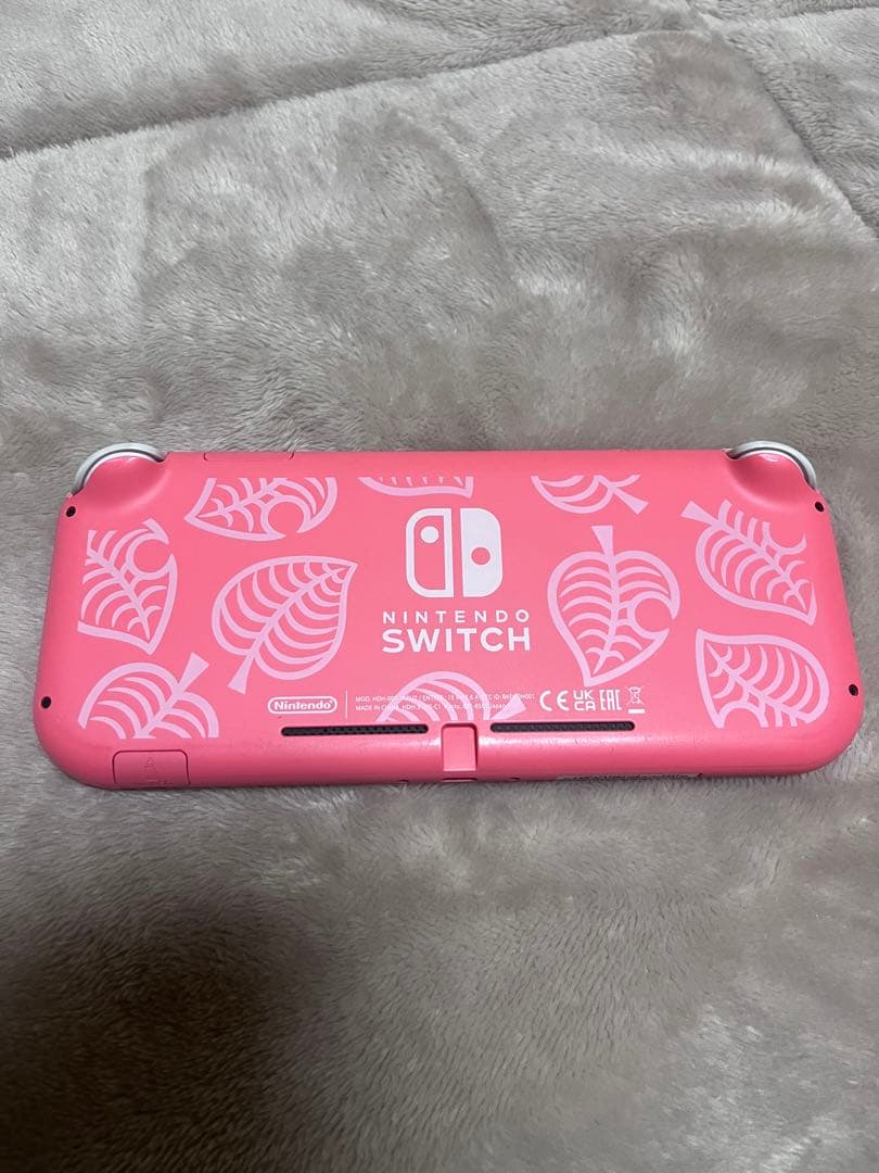 Nintendo Switch Lite ピンク 充電器付き （しずえ柄）