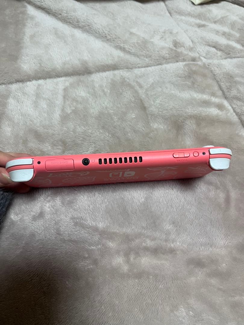 Nintendo Switch Lite ピンク 充電器付き （しずえ柄）