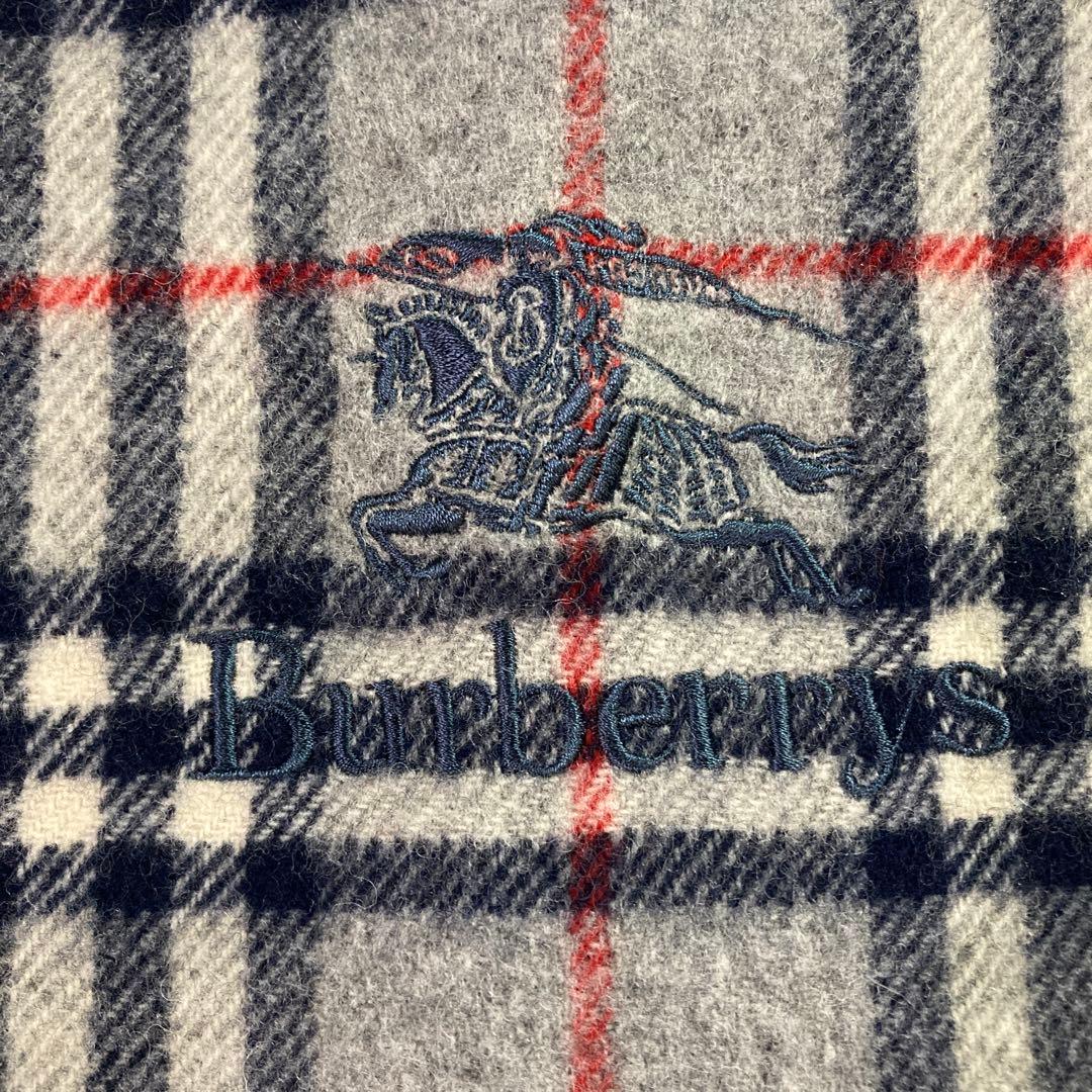 【美品】バーバリーロンドン ブランケットノバチェック 大判 マフラー　２枚セット