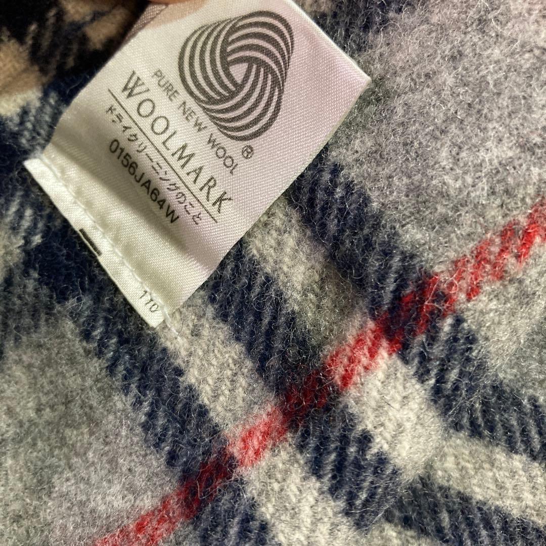 【美品】バーバリーロンドン ブランケットノバチェック 大判 マフラー　２枚セット