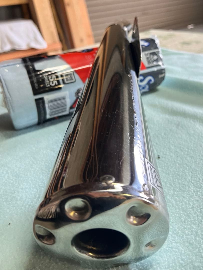 SR400 ペイトンプレイス メガホンアップマフラー