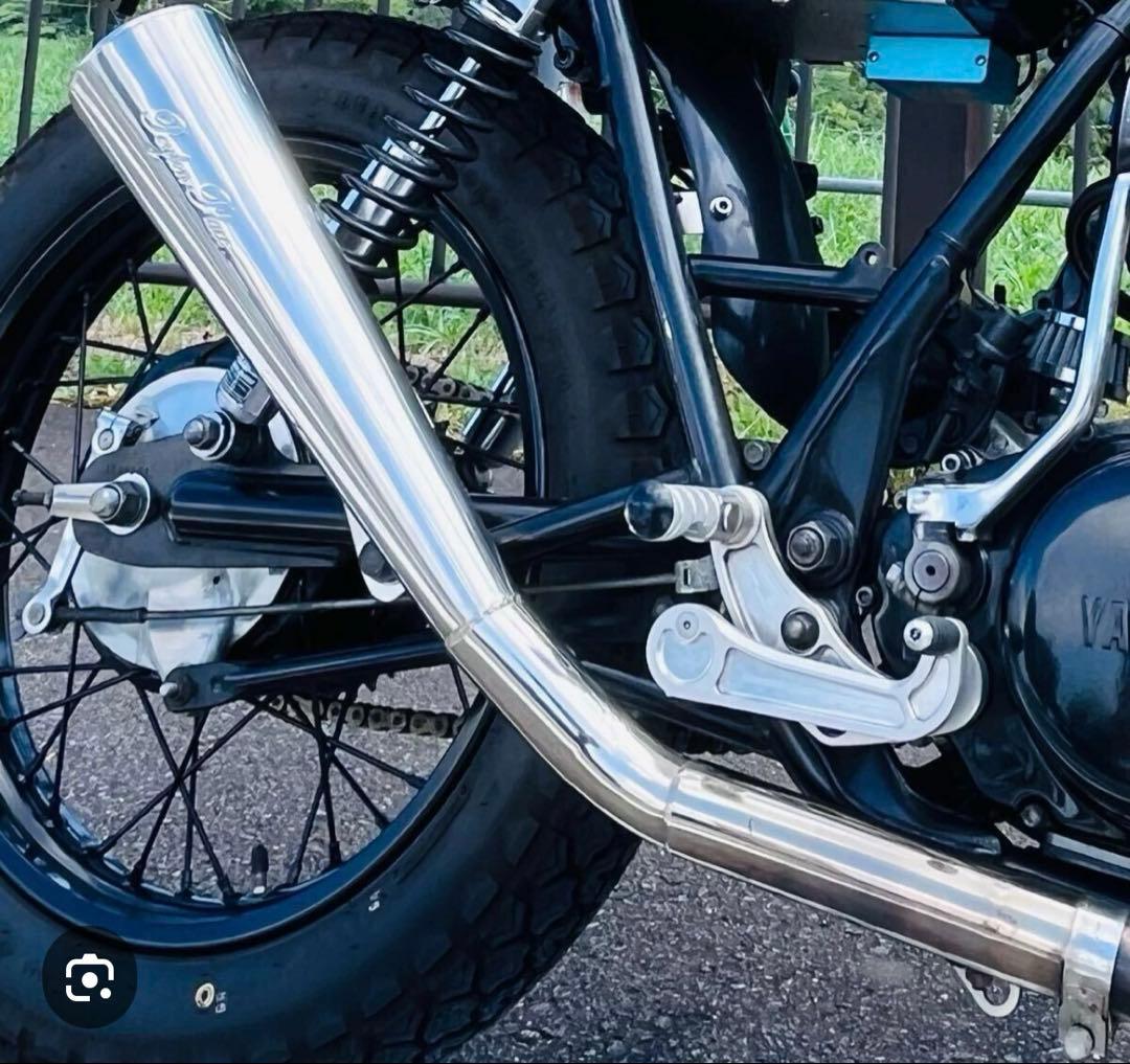 SR400 ペイトンプレイス メガホンアップマフラー